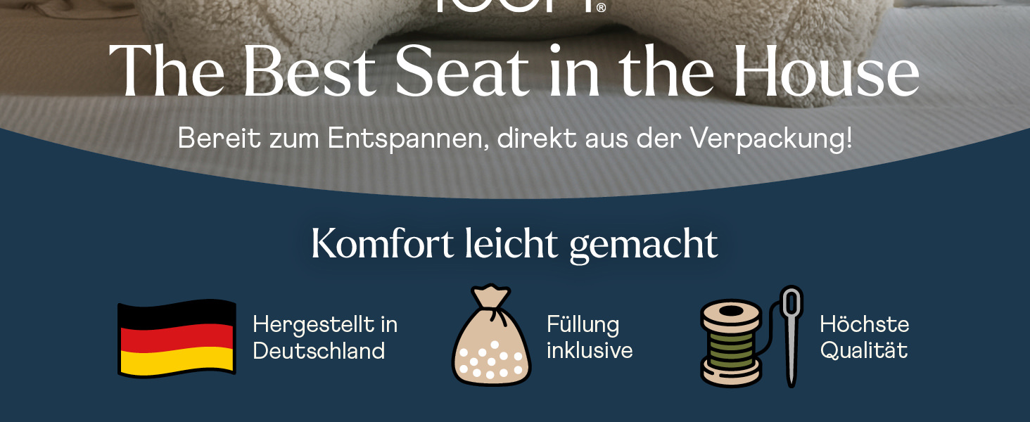 М'яке крісло-подушка для читання з підставкою для спини, Ведмедик, Сірий (1 шт.)