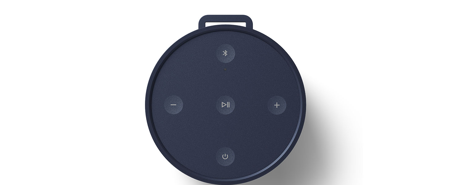 Bang & Olufsen Beosound Explore – Портативна Bluetooth колонка з 27 годинами роботи, водонепроникний 360° динамік, USB-C, чорний антрацит (Fernando Alonso, лімітована серія)