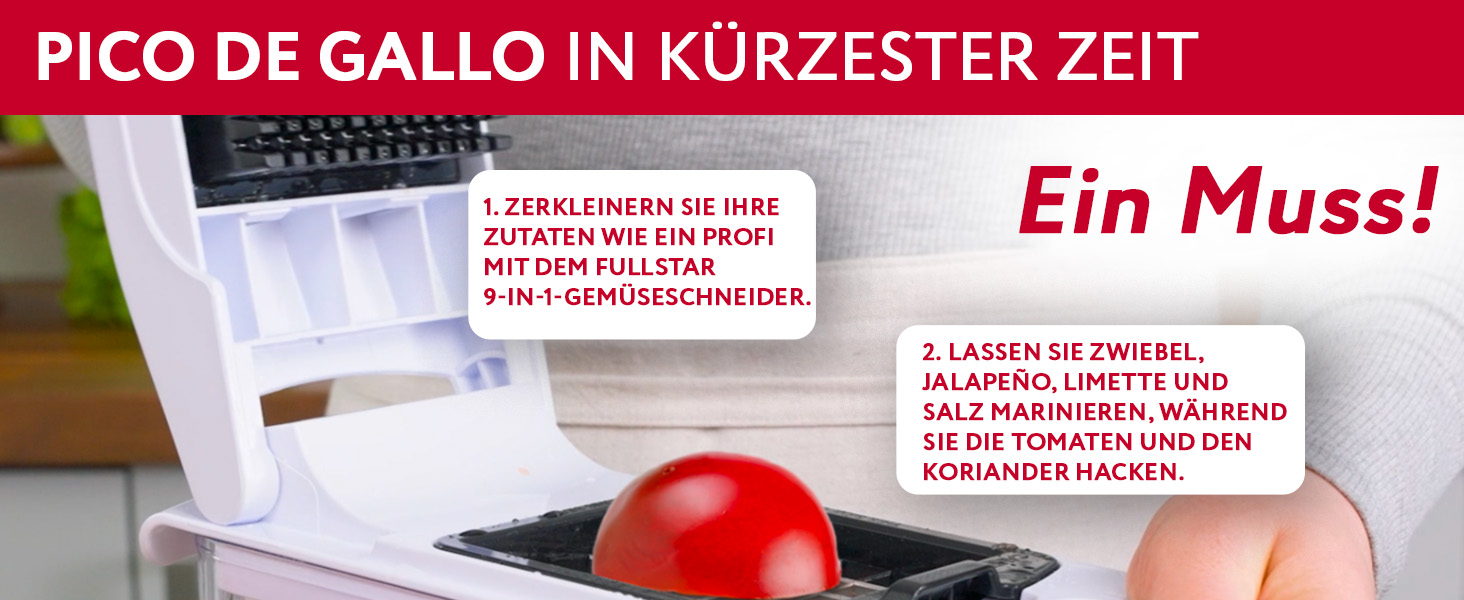 Набір для нарізки овочів та фруктів 9-в-1 (білий) - спіралізатор, шинкувальник, нарізчик