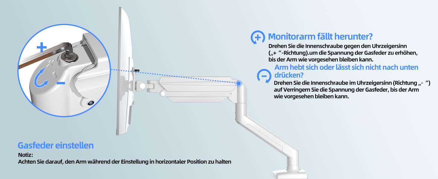 Кріплення для монітора Suptek MD01A: газ-амортизатор, 13-32