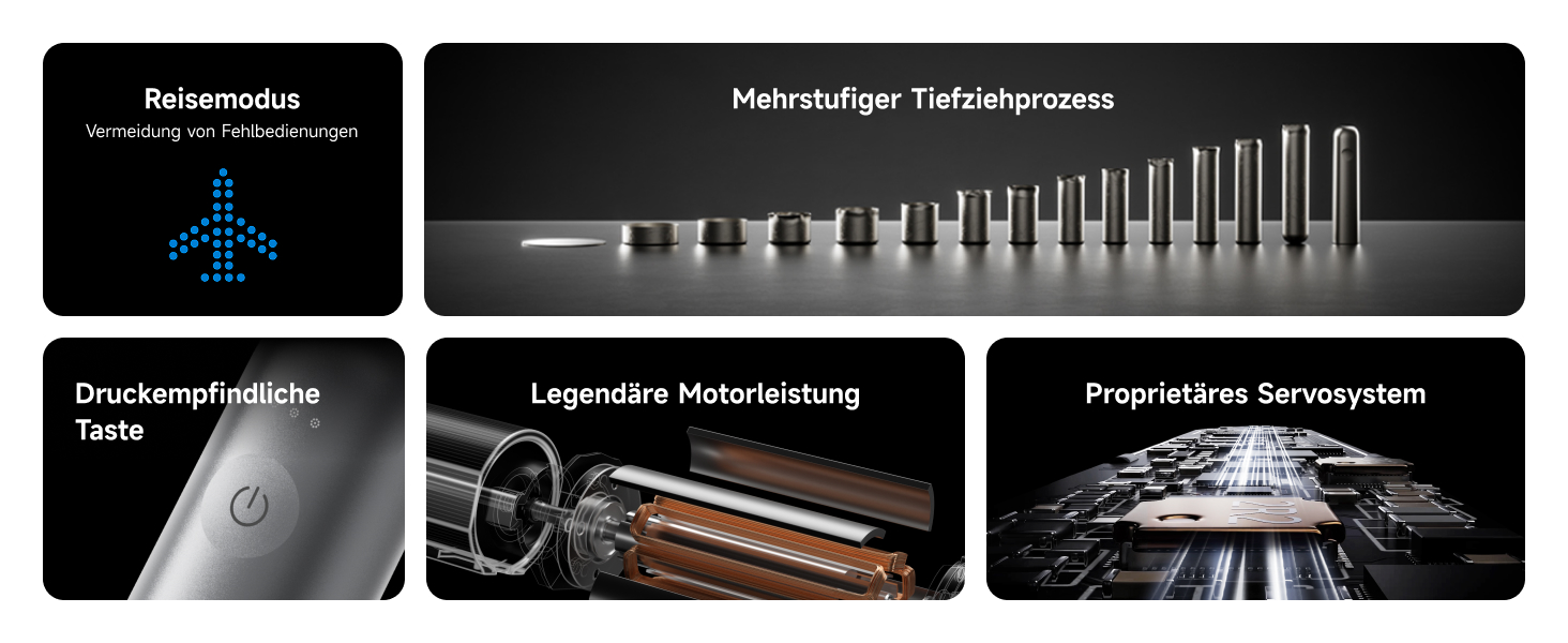 Електрична звукова зубна щітка Laifen Wave з 3 насадками, сіра, водонепроникна (IPX7), з магнітною зарядкою, для дорослих