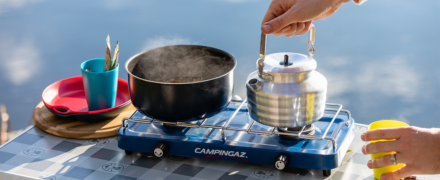 Газовий пальник Campingaz Base Camp Lid R для кемпінгу (Base Camp)