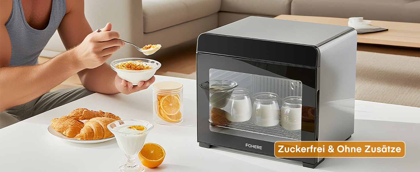 Електричний дегідратор FOHERE з нержавіючої сталі, 650W, 8 ярусів, таймер 48h, 35-75°C - для овочів, м'яса, трав, здорових перекусів та кемпінгу