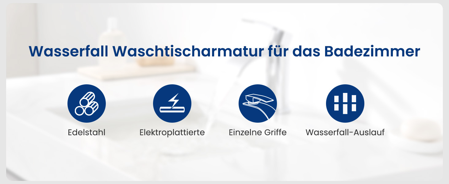Змішувач для ванної CECIPA, нержавіюча сталь, висота виливу 86 мм, для ванної кімнати