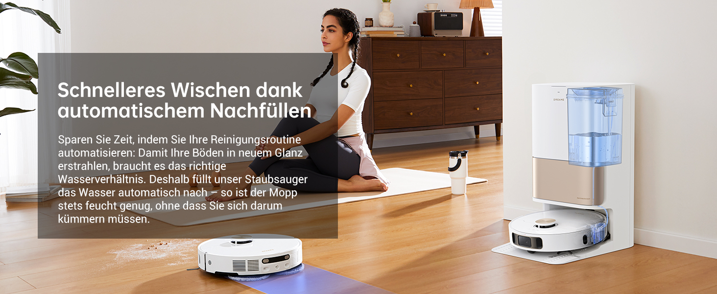 Робот-пилосос Dreame L10s Ultra Gen 2 з функцією миття, технологія RoboSwing™, потужність 10000 Pa Vormax™, режим для тварин, автоматична база, ефективне прибирання килимів