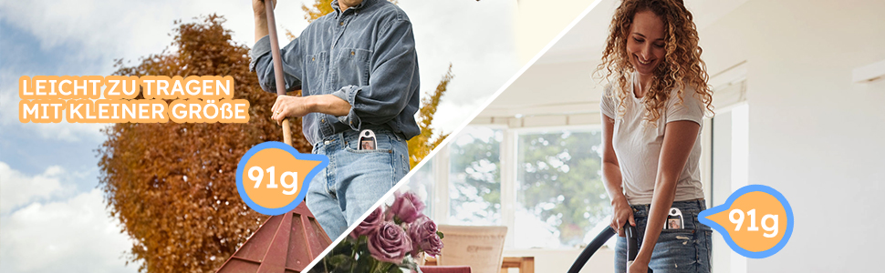 Радіоняня BOIFUN з камерою, відео, нічним баченням, датчиком температури та двостороннім зв'язком - перезаряджувана