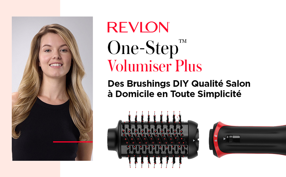 Revlon One-Step Volumiser Plus RVDR5298E - професійний фен-щітка з кераміко-титановою пластиною та турмаліновою іонізацією для об'єму та укладки