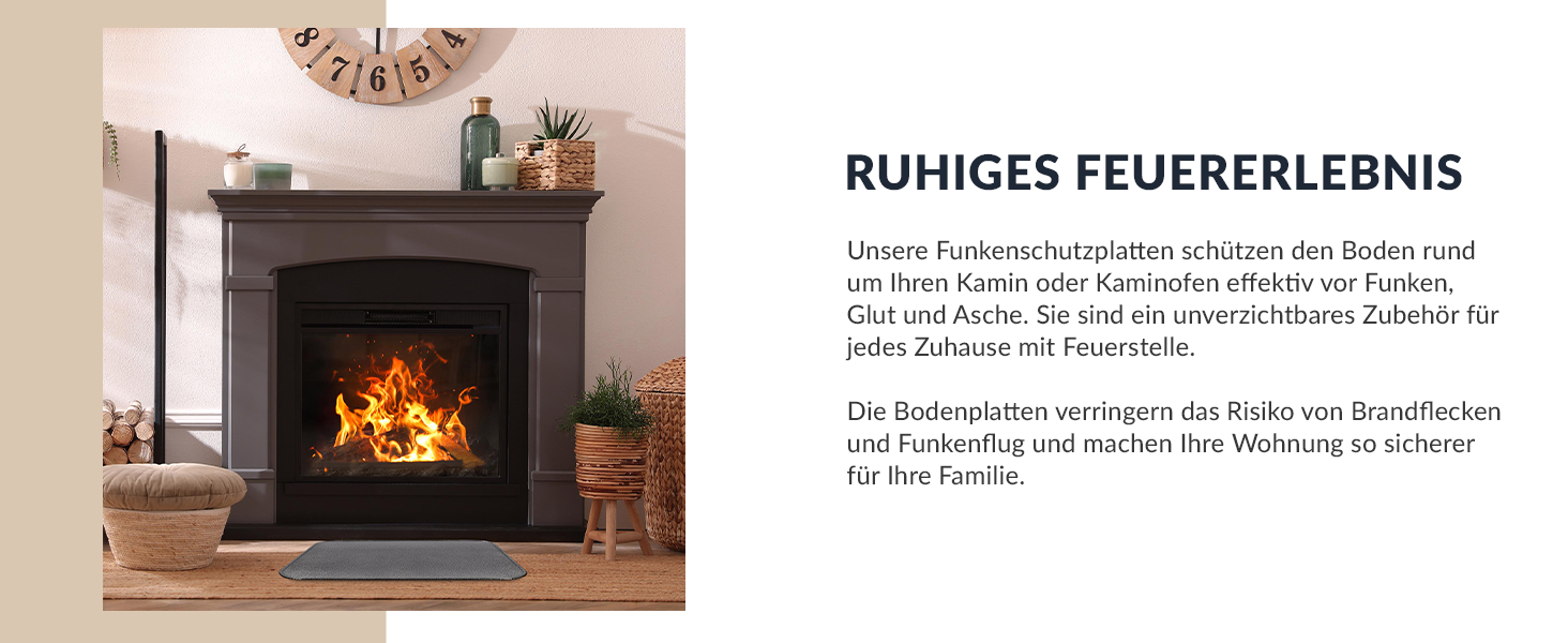 Підставка під камін KOTARBAU® 40 x 60 см з антикварної міді, сталь з порошковим покриттям. Захист підлоги для каміна, сталевий лист, захист від бруду, лист для золи.