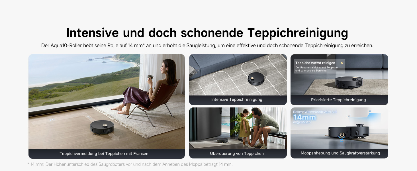 Робот-пилосос Dreame Aqua10 Roller: потужність 30000Pa, самоочищення, автоматичне випорожнення, керування голосом, чорний