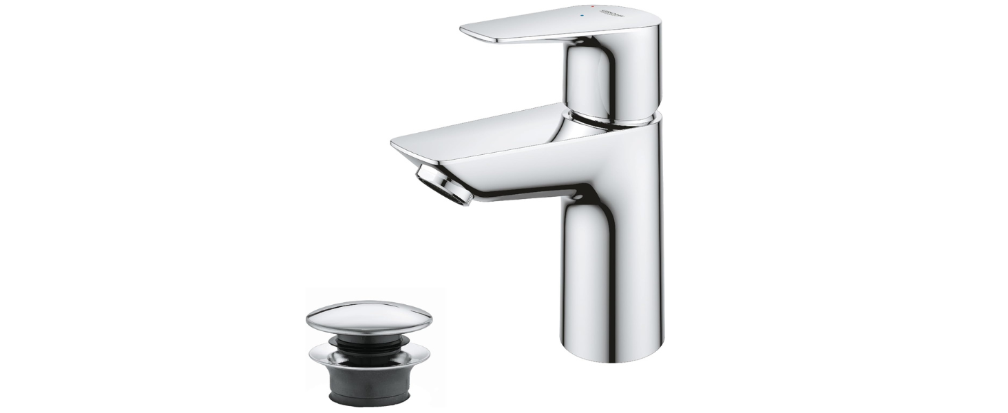 Змішувач для ванни Grohe StartEdge, хром, з інструментом, 24198001