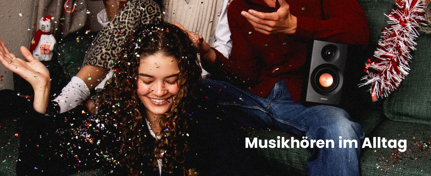 Edifier MR3 - Компактні студійні колонки 2.0, Hi-Res Audio, Bluetooth 5.4, RCA, AUX, керування через додаток, 2 x 18W, Чорний