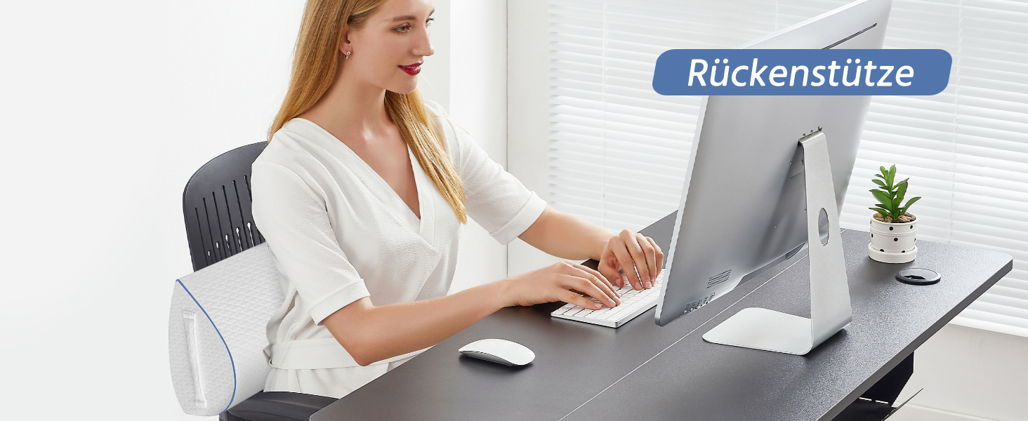 Подушка для сну на боку Pozico: ортопедична подушка для ніг з піни Memory Foam для колін, стегон та спини, знімний чохол, біла