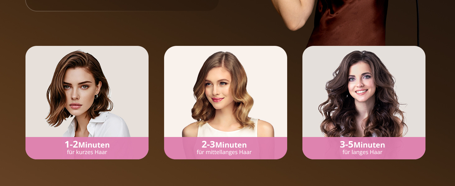 Іонний фен для волосся з безщітковим двигуном 180 000 об/хв, компактний дорожній фен з 4 режимами температури та захистом від перегріву, рожевий