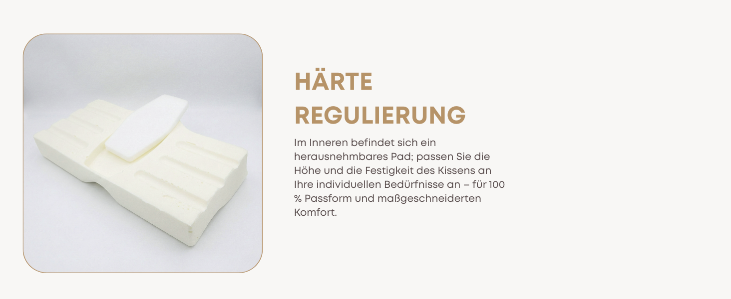 Ортопедична подушка для шиї Sei Design з Memory Foam - для спини та боку, Oeko-Tex®, Lyocell, охолоджуючий чохол