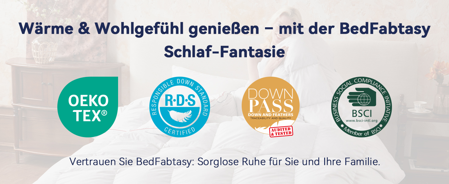 Преміум ковдра з гусячого пуху та пера 135x200 см, цілорічна, з біо-бавовни, сертифікація Öko-TEX 100, DOWN Pass, RDS, 135 x 200 см