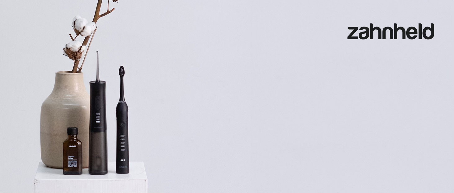 Munddusche AQUADENT A2 | Бездротова | Для дому та в дорогу | Water Flosser | Ефективне очищення міжзубного простору | 3 програми | Чорний