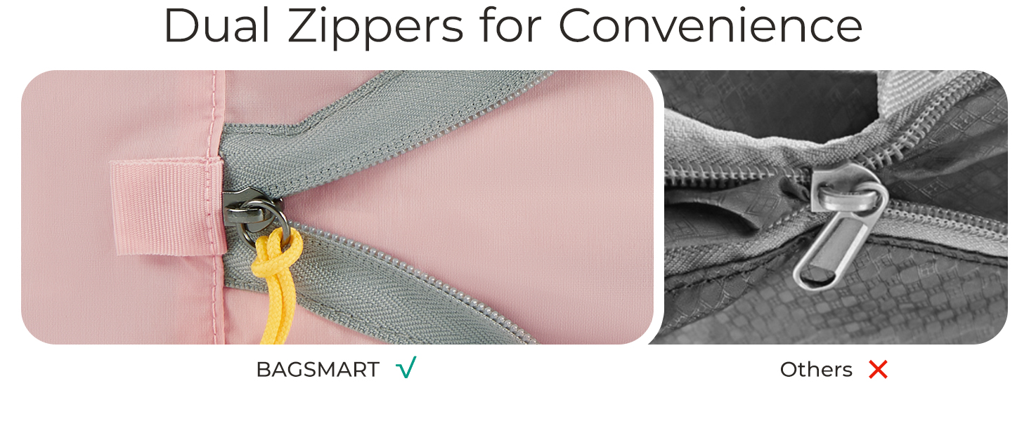 Набір органайзерів для одягу та подорожей BAGSMART (6 предметів), компресійні пакувальні куби з мішком для білизни, чорний