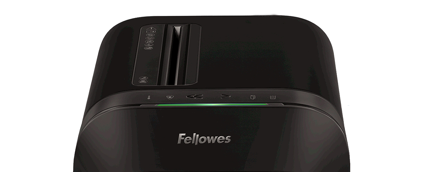 Шредер Fellowes Microcut P5: знищення 2000+ частинок/A4, 10 листів, Powershred 10M, для офісу/дому, 19л кошик, блокування,