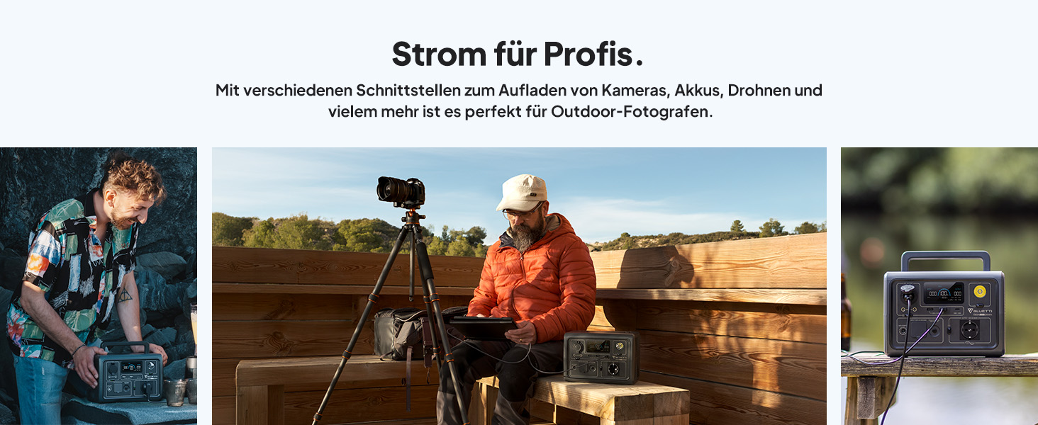 Портативна електростанція BLUETTI EB3A 268Wh: акумулятор LiFePO4, 600W (1200W пікова потужність), для кемпінгу та дому