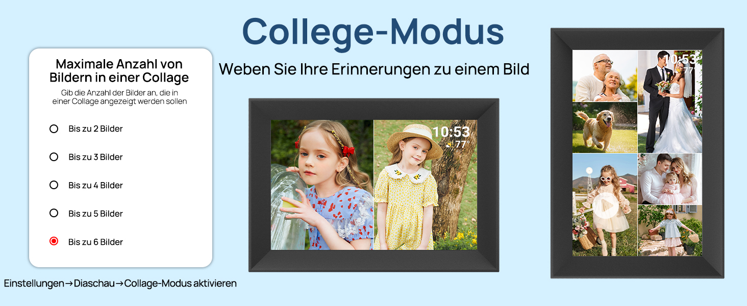 Цифрова фоторамка Frameo 10.1