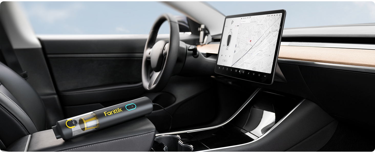 Акумуляторний автомобільний пилотяг Fanttik Slim V8 APEX, портативний ручний міні-пилотяг 4-в-1 RobustClean™, потужність 19000 Па/45 AW, 2 режими всмоктування, для авто, офісу та клавіатур (Сірий)