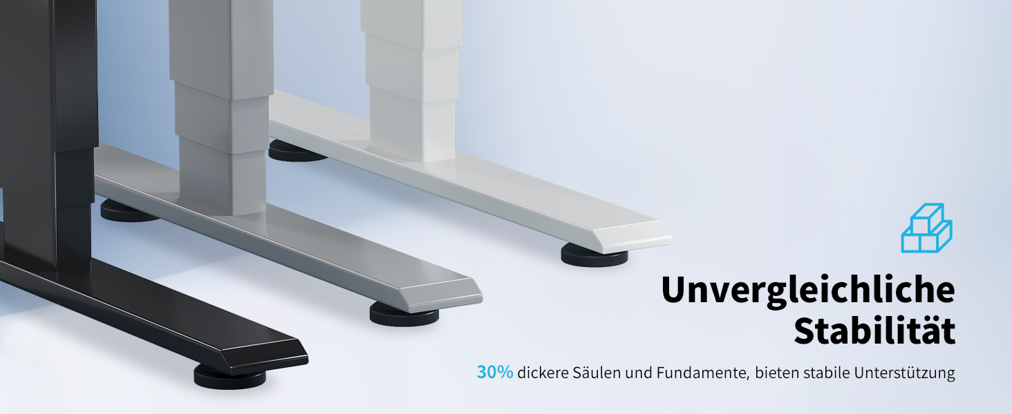 Електричний регульований стіл MAIDeSITe T2 Pro Plus сірий: 2 мотори, 4 пам'яті, нагадування про зміну положення