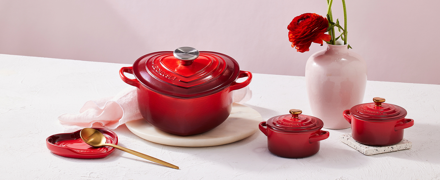 Le Creuset Herzbräter (серцевий казанок) з чавуну, 20 см - 21401200602455