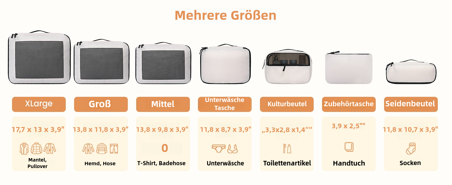 Набір органайзерів для одягу в дорогу Packing Cubes для валізи, 10 шт, блакитно-зелений