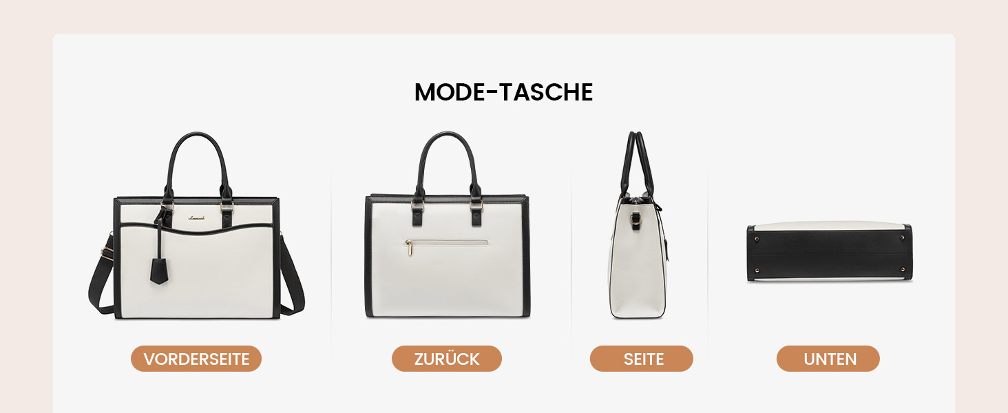 Сумка для ноутбука LOVEVOOK 15.6 дюймів, жіноча, велика, з екошкіри, для роботи, навчання, універсальна, на плечі, велика містка сумка-шопер