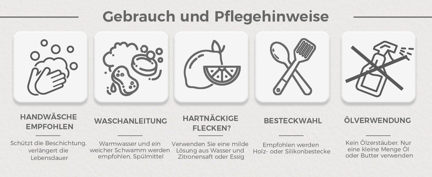 Набір каструль та сковорідок YASHE 9 шт. з антипригарним покриттям, білий (сірий), для всіх плит, знімний ручка, сумісний з духовкою, компактний, економія місця