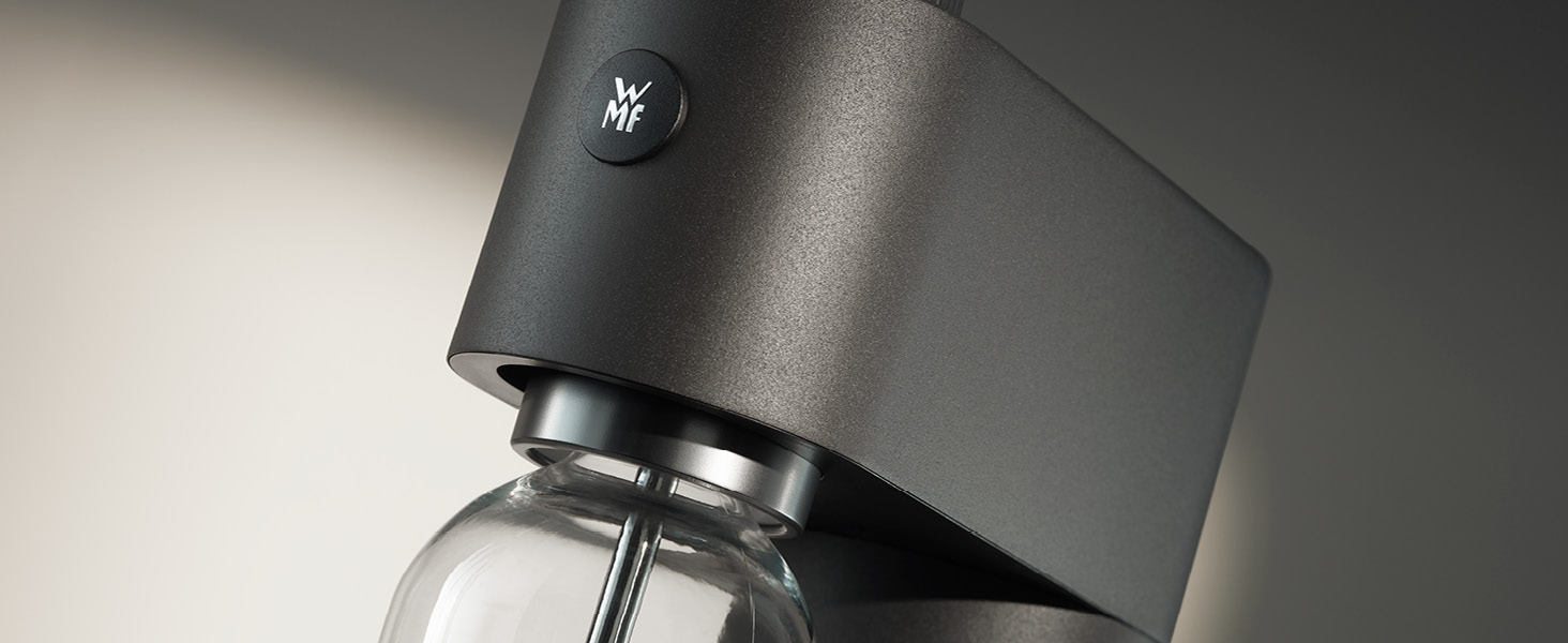 Скляна карафа WMF Basic з кришкою, 1,5 л - скляна посуда для води з нержавіючої сталі