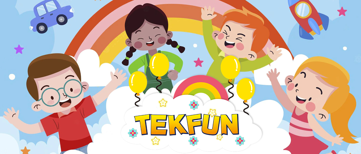 Проекційний світильник для сну TEKFUN Kawaii динозаври синій