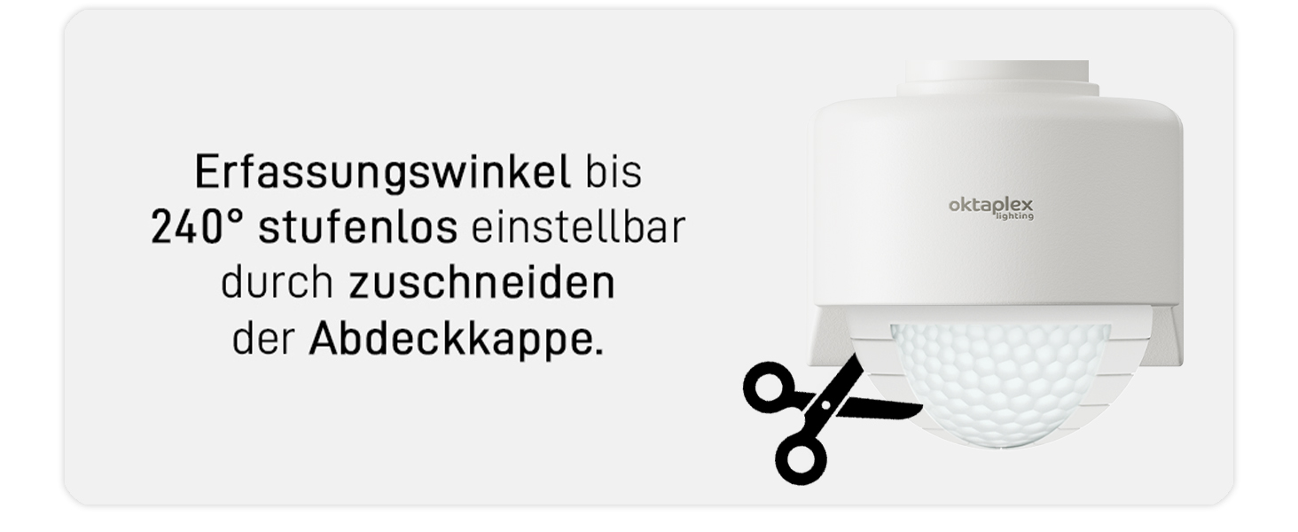 Світильник зовнішній LED Oktaplex Cali Dos Motion 40W з датчиком руху, IP65, тепле біле світло 3000K, антрацит, Master-функція