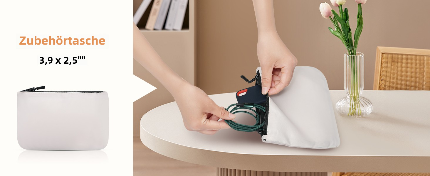 Набір органайзерів для одягу в дорогу Packing Cubes для валізи, 10 шт, блакитно-зелений