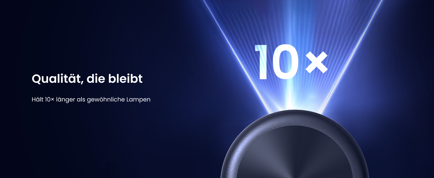 NEBULA Capsule 3 Laser GTV: Міні-проектор з лазером, 1080p, 300 ANSI Lumen, Wi-Fi, Dolby Digital, Автофокус, 120 дюймів, 2.5 години роботи від акумулятора