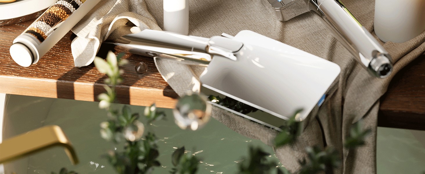 Фільтр для душу Cobbe з шлангом, високонапірна ручна лійка з 20-ступеневою фільтрацією, економна лійка з 6 режимами струменя, підвищення тиску, для жорсткої води (Q7.chrom)