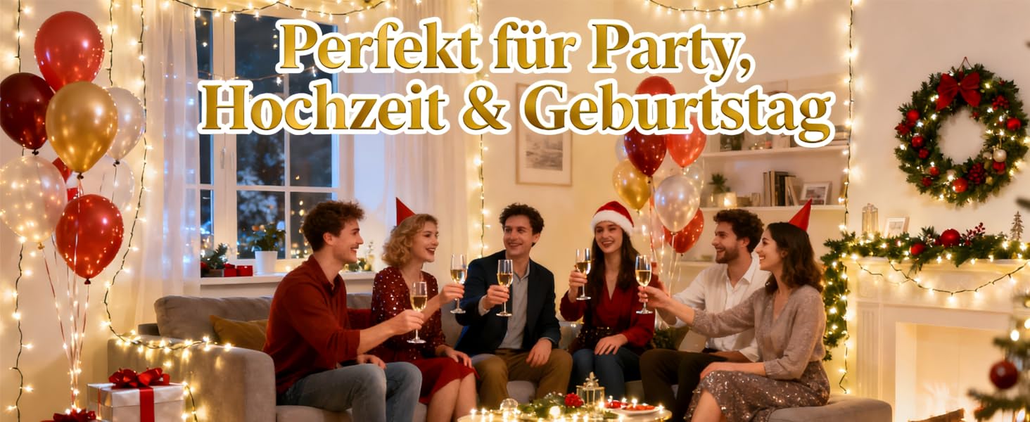 LED-гірлянда HoldOneLight 300 LED, 30 м, тепле біле світло, для декору інтер'єру та екстер'єру