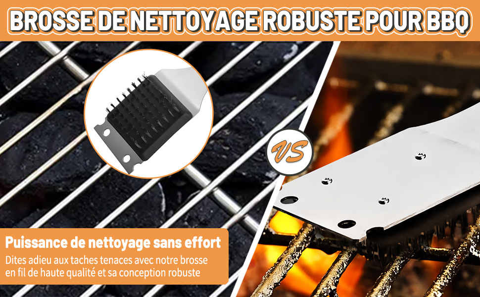 Набір гриля з нержавіючої сталі 28 предметів: повний набір інструментів для гриля, кемпінгу, подарунок на День батька, День народження, Різдво з кейсом