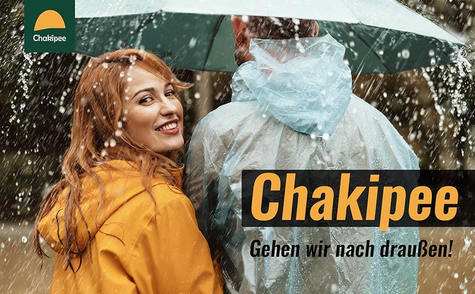 Компактна туристична парасолька Chakipee, Stormproof, Перевернута складна парасолька, автоматична, 105 см, Чорна