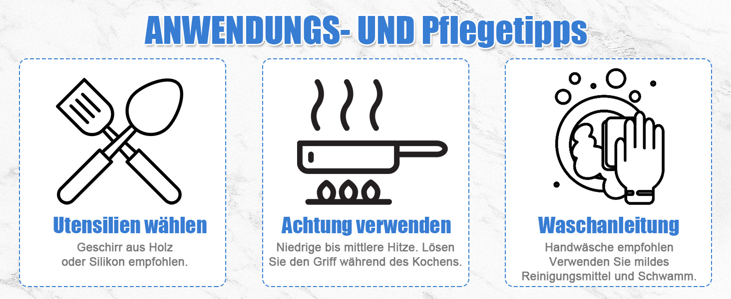 Набір посуду GFTIME 17-ти частинний з антипригарним покриттям Ceramic, для всіх плит (індукція), зі знімними ручками, 20/26 см скляні кришки, без PFOA/PTFE/PFAS
