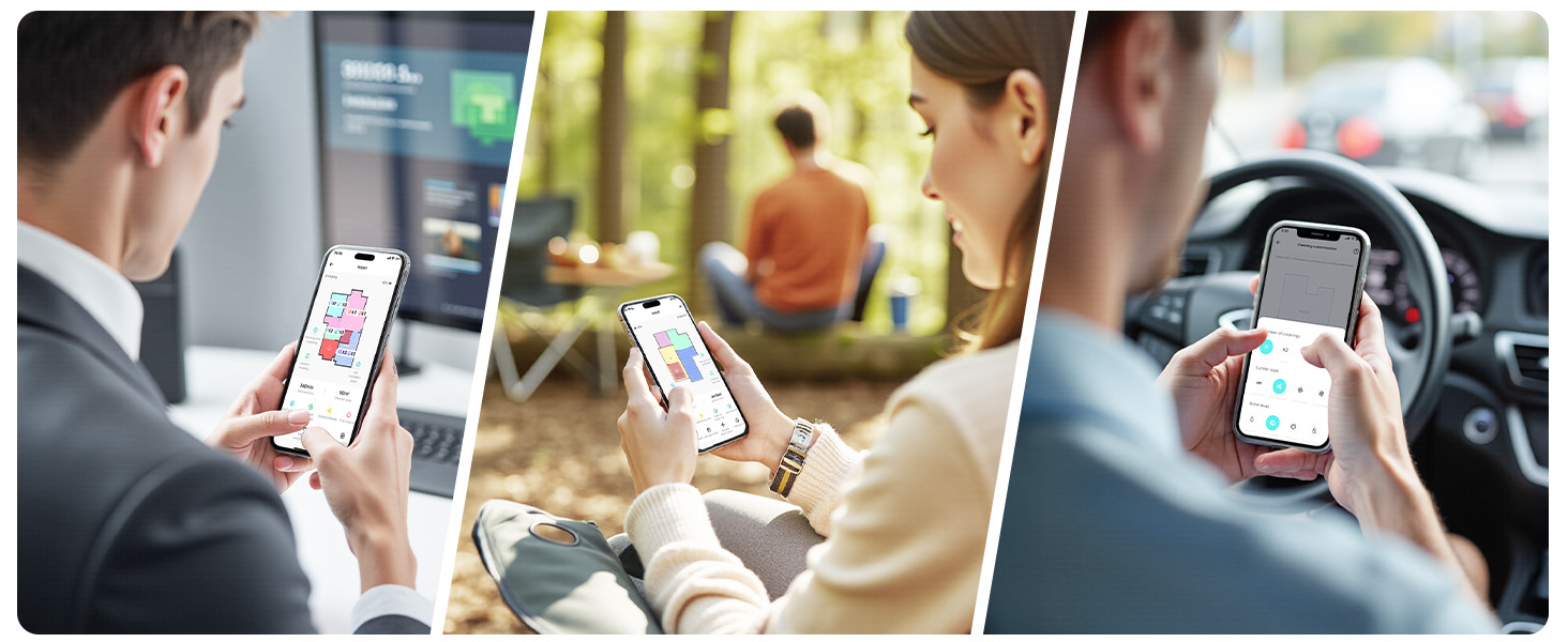 Робот-пилосос LEFANT M330 Pro з функцією миття, 3-в-1, 5000Pa, лазерна навігація, уникнення перешкод PSD, керування через додаток та голосове управління (M2 Pro, чорний)