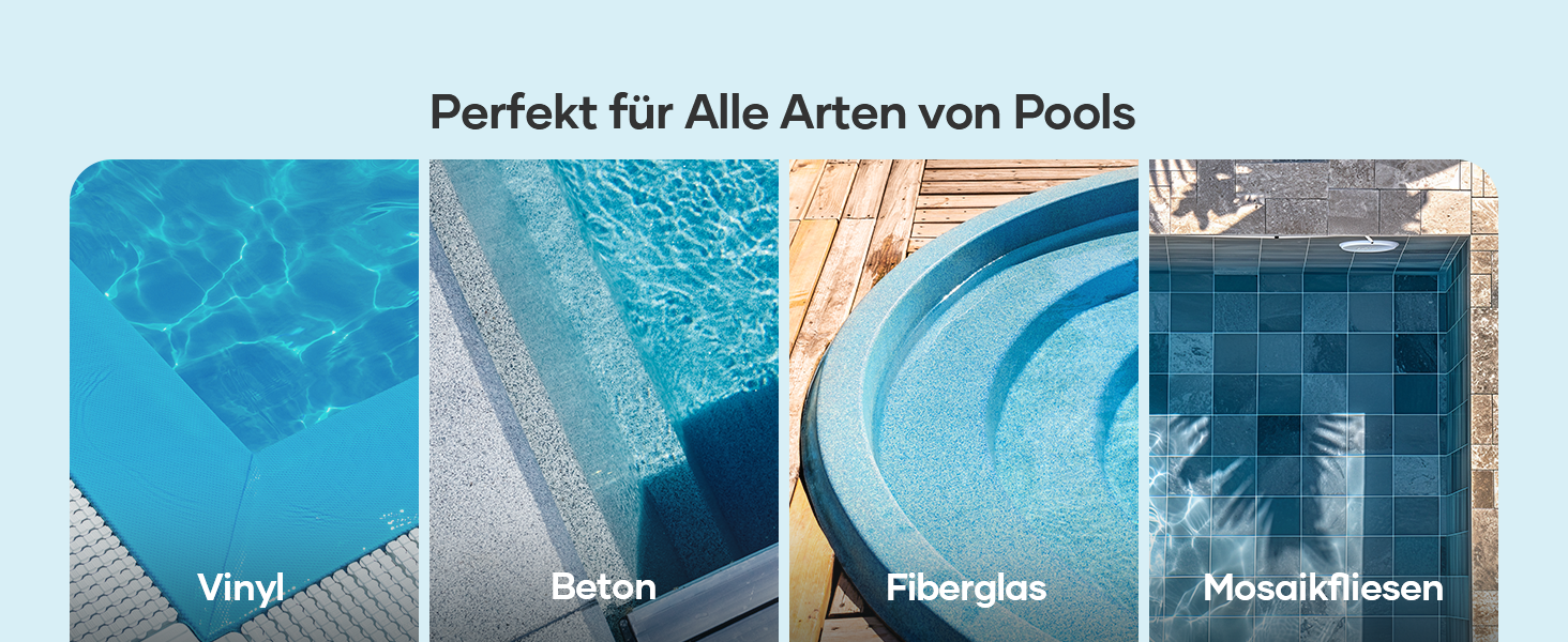Робот-пилосос для басейну AIPER Scuba S1 Pro: автоматичне очищення дна, стін та водної лінії, розумна навігація, акумулятор до 180 хвилин, для басейнів до 200 м²