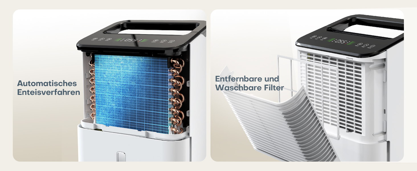 Електричний осушувач повітря 16л/день з автоматичним режимом, таймером та індикатором вологості