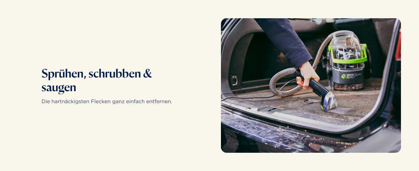 BISSELL SpotClean Pet Pro: портативний мийник для килимів та м'яких меблів для власників домашніх тварин. Потужний 750W, 15585 SpotClean PetPro