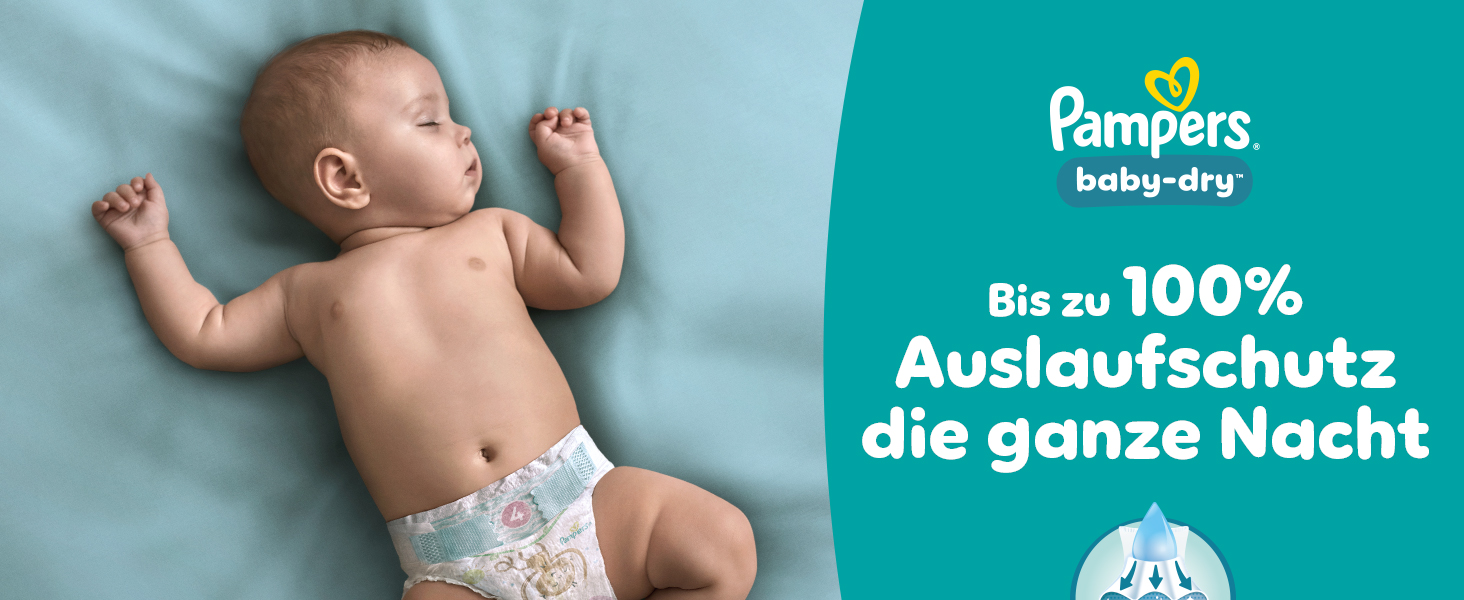 Підгузки Pampers Baby-Dry на застібках, розмір 8 (17 кг+), 120 шт, велика упаковка
