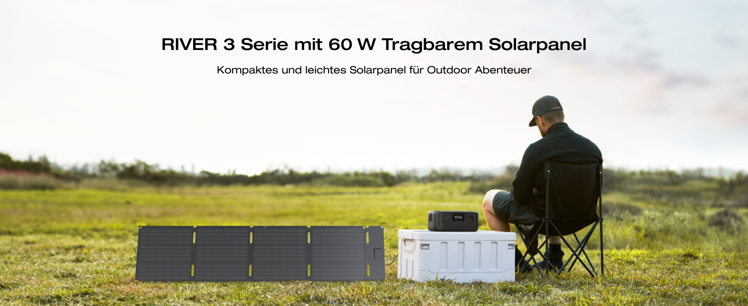 Електростанція EcoFlow RIVER 3+60W: 245 Wh, LFP акумулятор, 600W, USB, UPS, для кемпінгу та подорожей (відновлена)