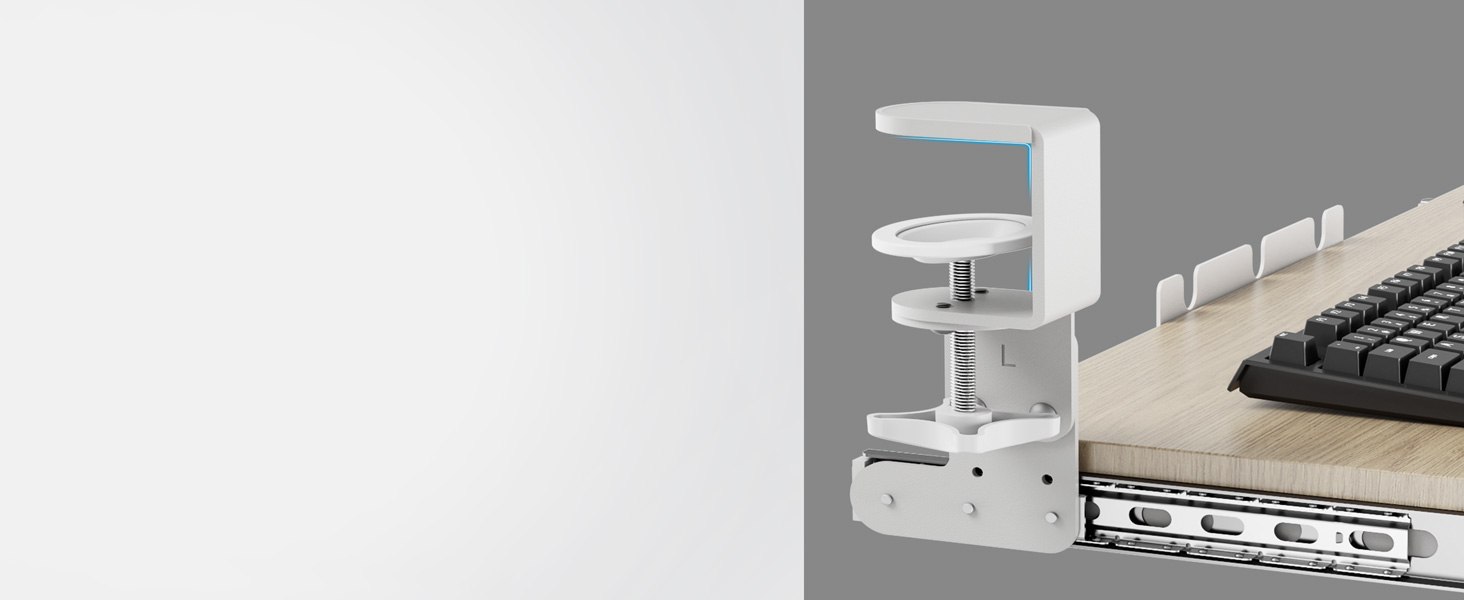 Висувна підставка для клавіатури під стіл з К-кріпленням, великого формату, стійка, ковзна, платформа для клавіатури 838 мм x 280 мм, висувна платформа, комп'ютерна шухляда для набору тексту (дуб)