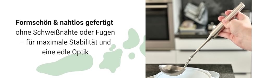Набір кухонних помічників 7 шт. з нержавіючої сталі - високоякісні кухонні аксесуари для вока та кухні (ложка для подачі, шумовка, лопатка, лопатка для риби, половник, ложка для спагеті, лопатка для вока)