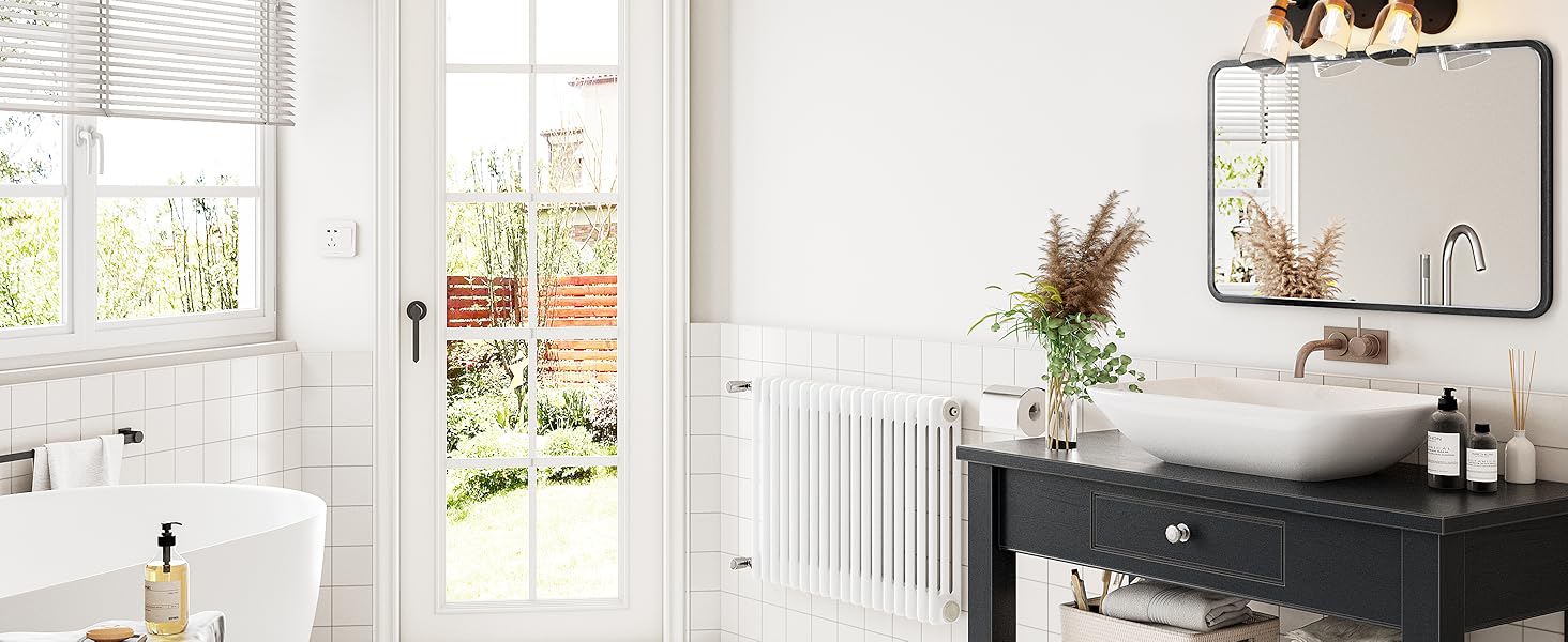 Дзеркало на стіну 60x90 см, чорне - для ванної кімнати, вітальні, спальні, прихожої