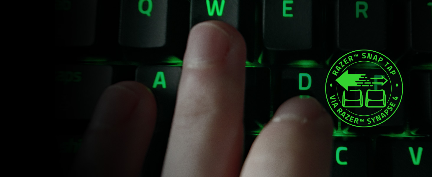 Механічна ігрова клавіатура Razer BlackWidow V4 Green Switch QWERTZ DE з RGB Chroma підсвічуванням та макро-клавішами